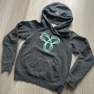 TNA Charcoal Grey / Aqua Hoodie